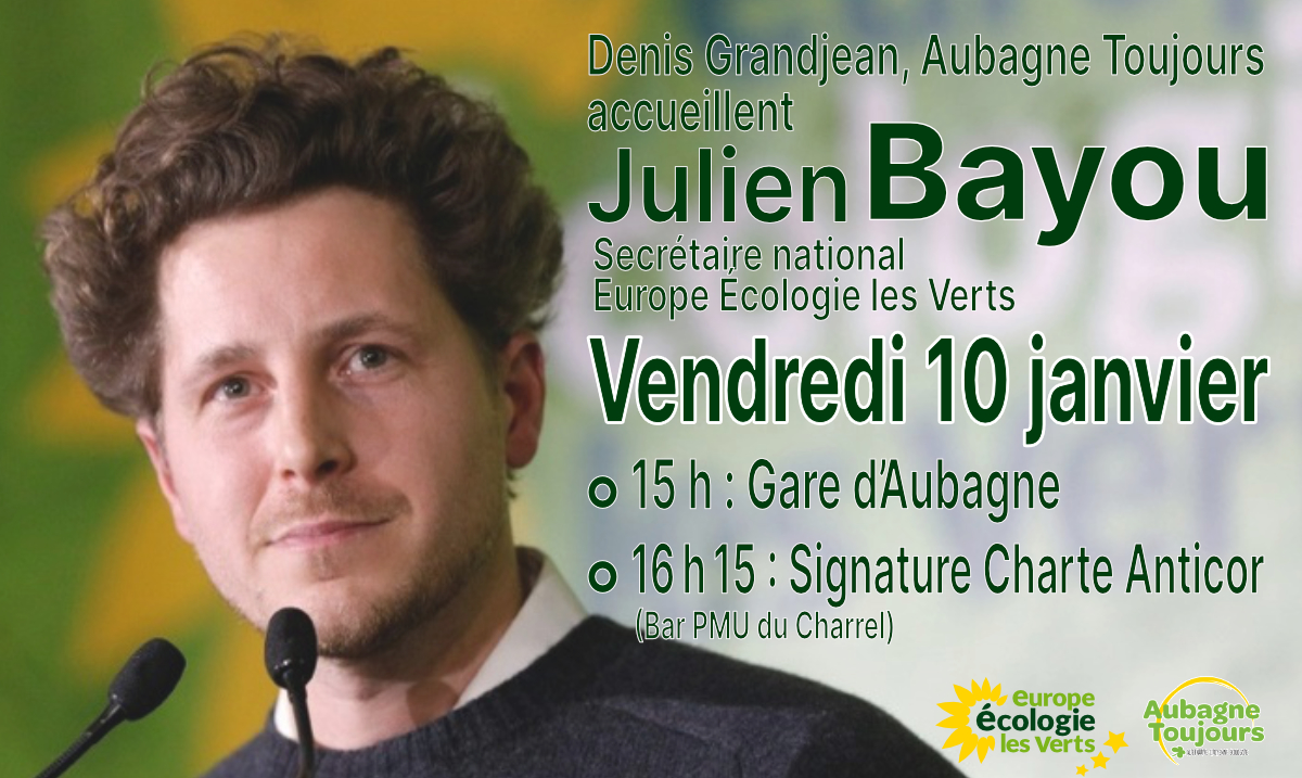 Julien Bayou à Aubagne