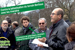 Contre la bétonisation du terrain Berlioux aux Passons