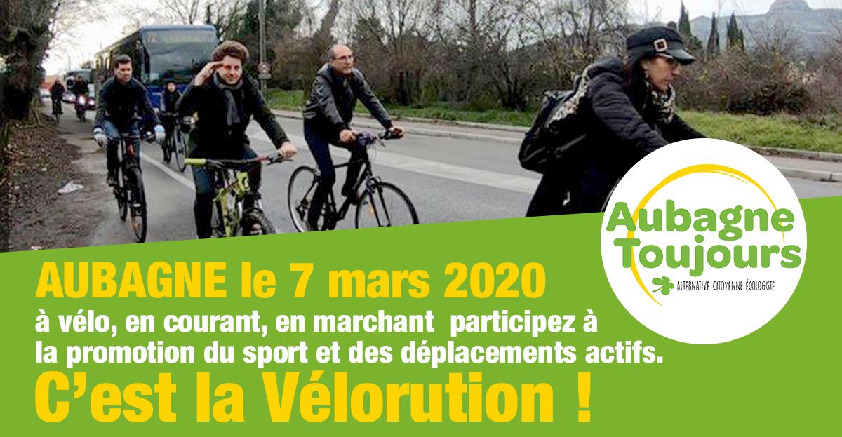 Samedi 7 mars : faisons la vélorution !