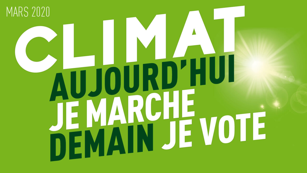 Samedi 14 mars : Pique-nique pour le climat